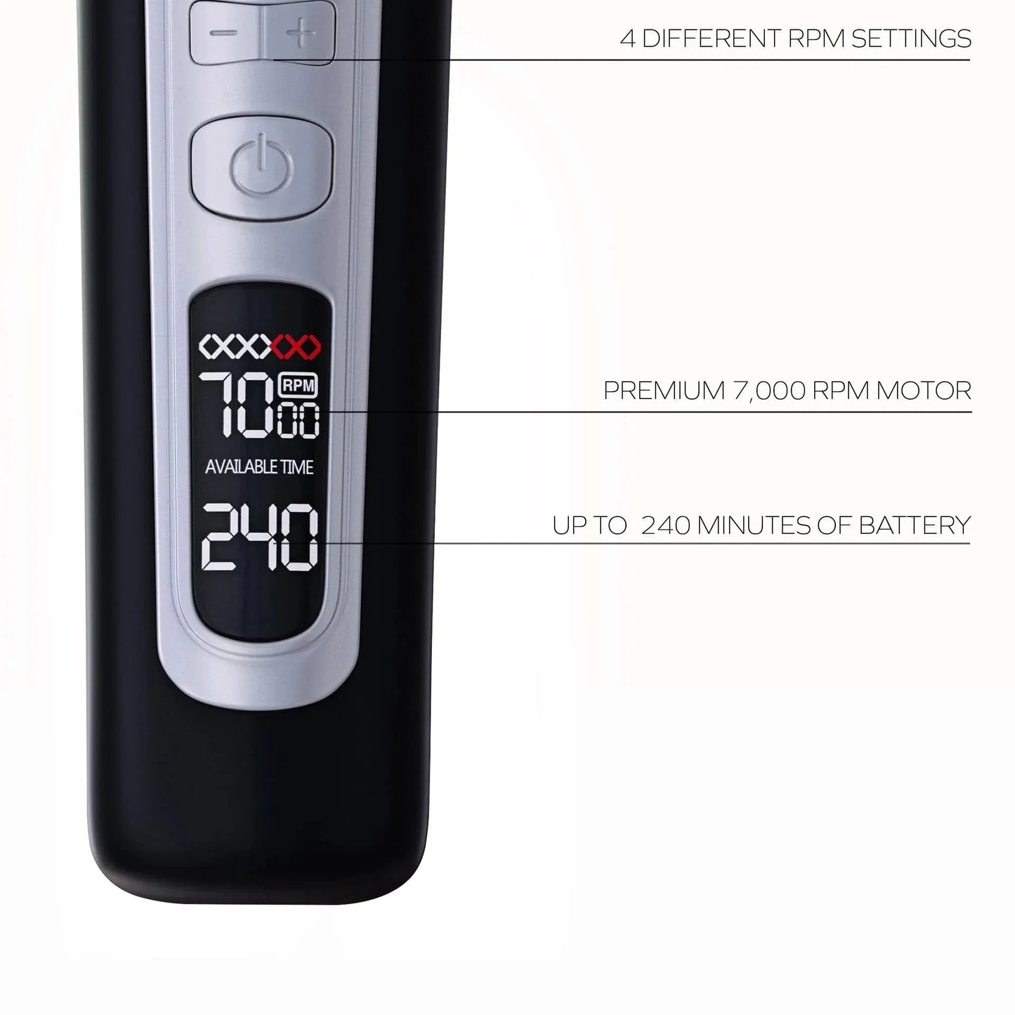 Professional LCD Inclined Hair Trimmer - Wholesalus