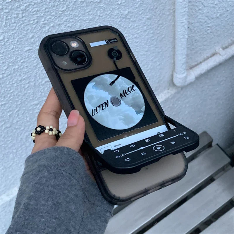 Retro Music Player KickStand Iphone Case - Wholesalus