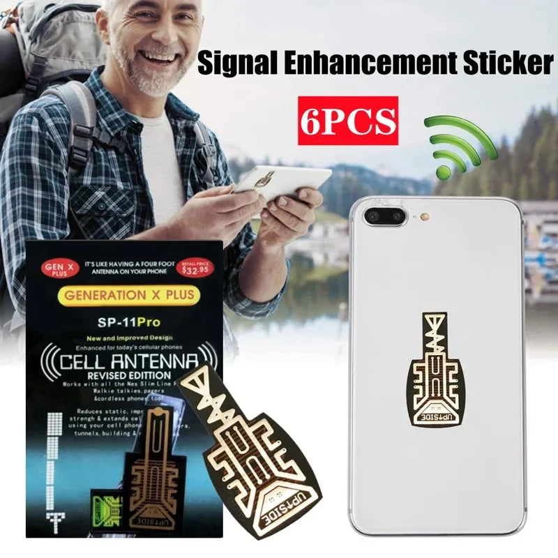 Cell Phone Signal Enhancement Stickers - Wholesalus