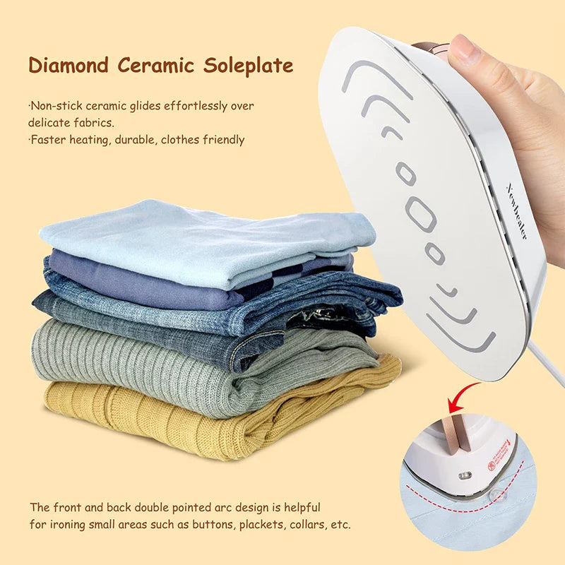 Travel Mini Non-Steam Iron - Wholesalus