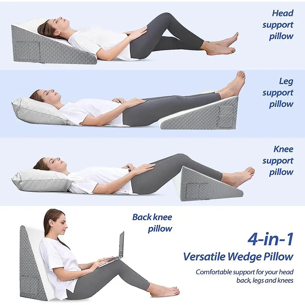 Memory Foam Wedge Pillow - Wholesalus