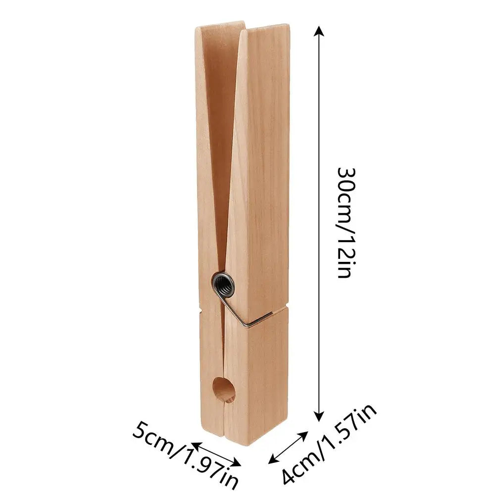 Giant Wooden Towel Holder - Wholesalus