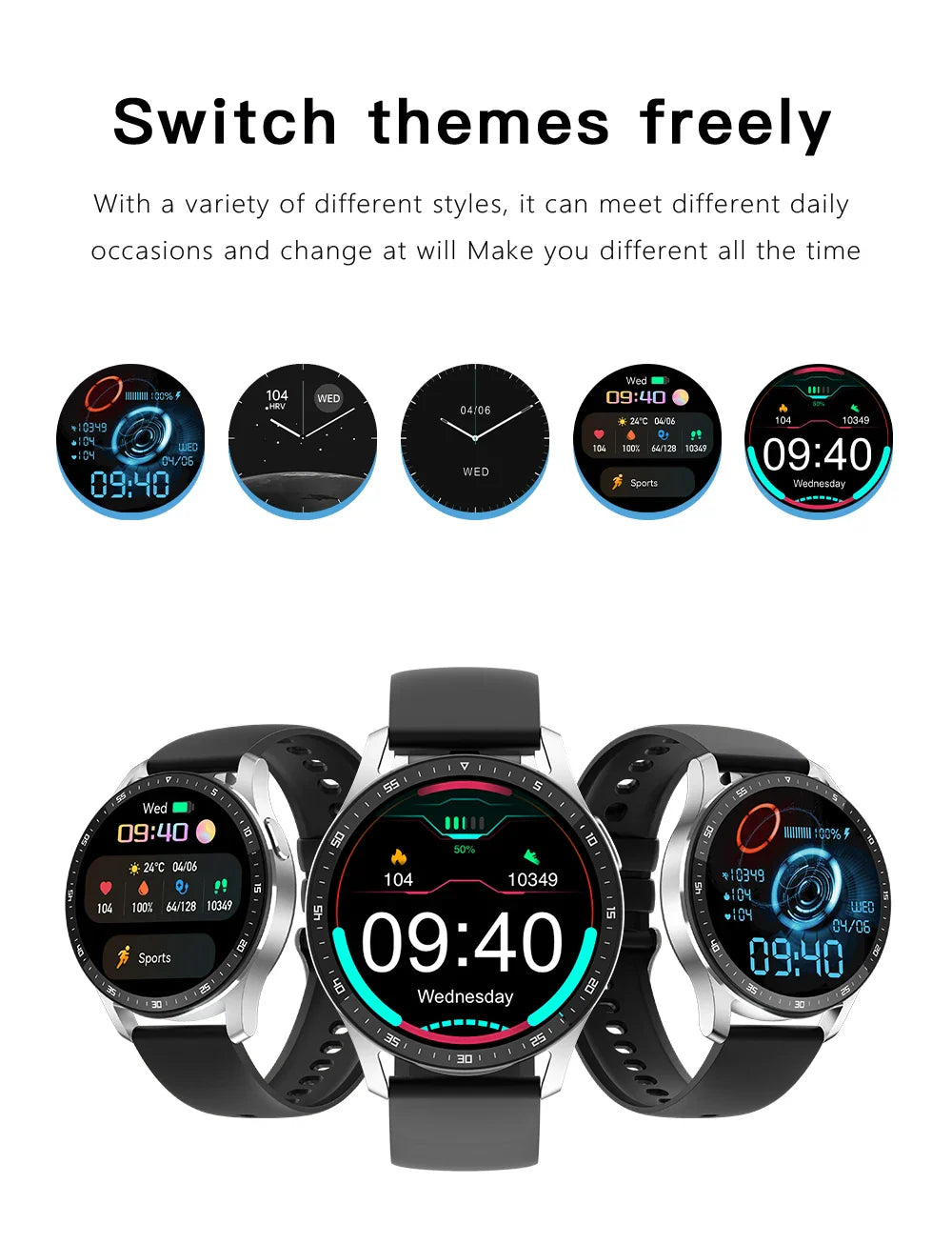 Two In One Smart Watch With Bluetooth Earbuds - Wholesalus
