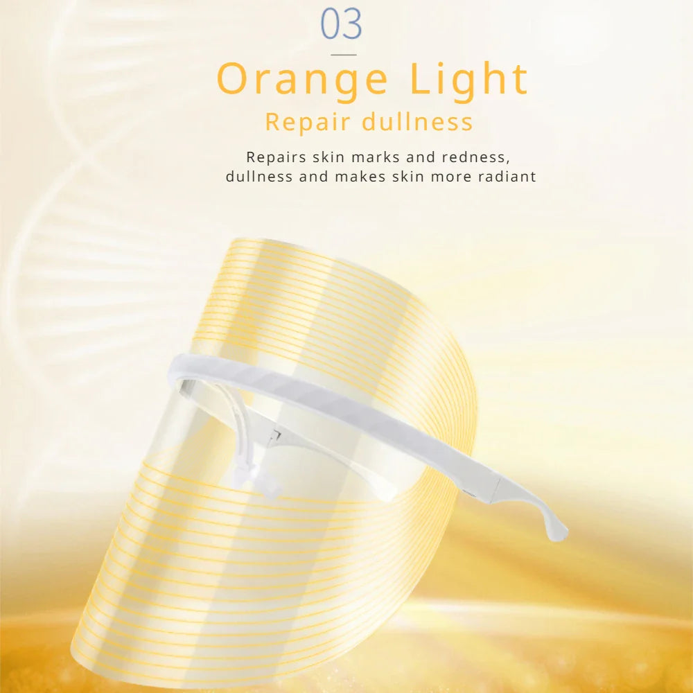 LED Red Light Therapy Facial Mask - Wholesalus
