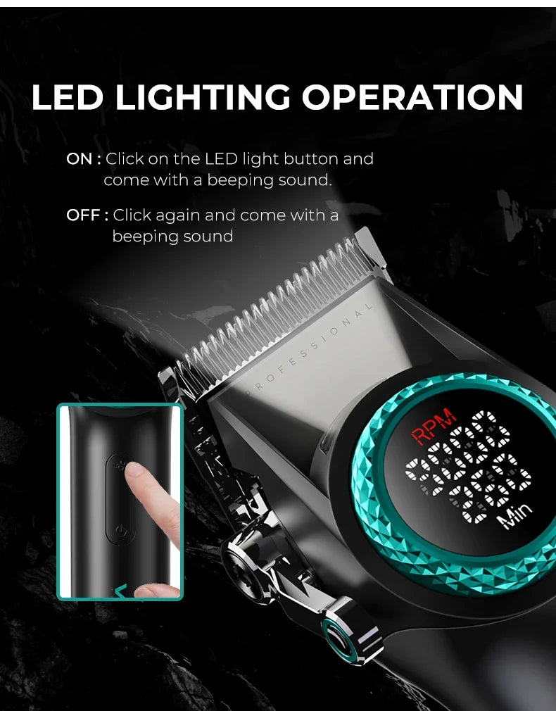 Professional Cordless Hair Trimmer - Wholesalus