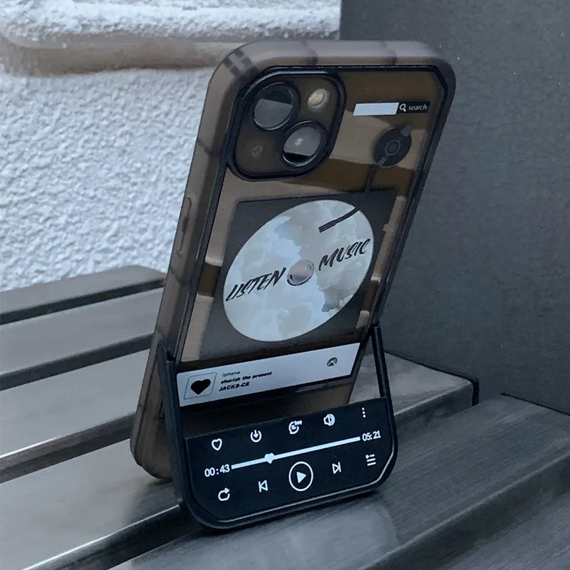 Retro Music Player KickStand Iphone Case - Wholesalus