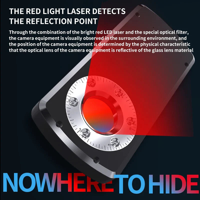 Anti Spy Hidden Camera Detector - Wholesalus