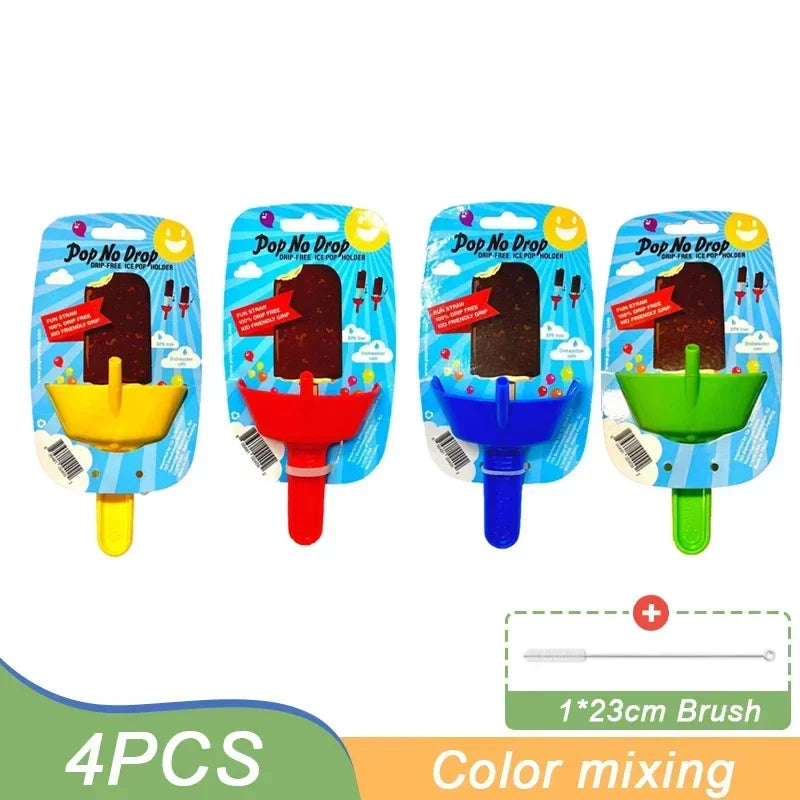 Popsicle Holder with Straw - Wholesalus