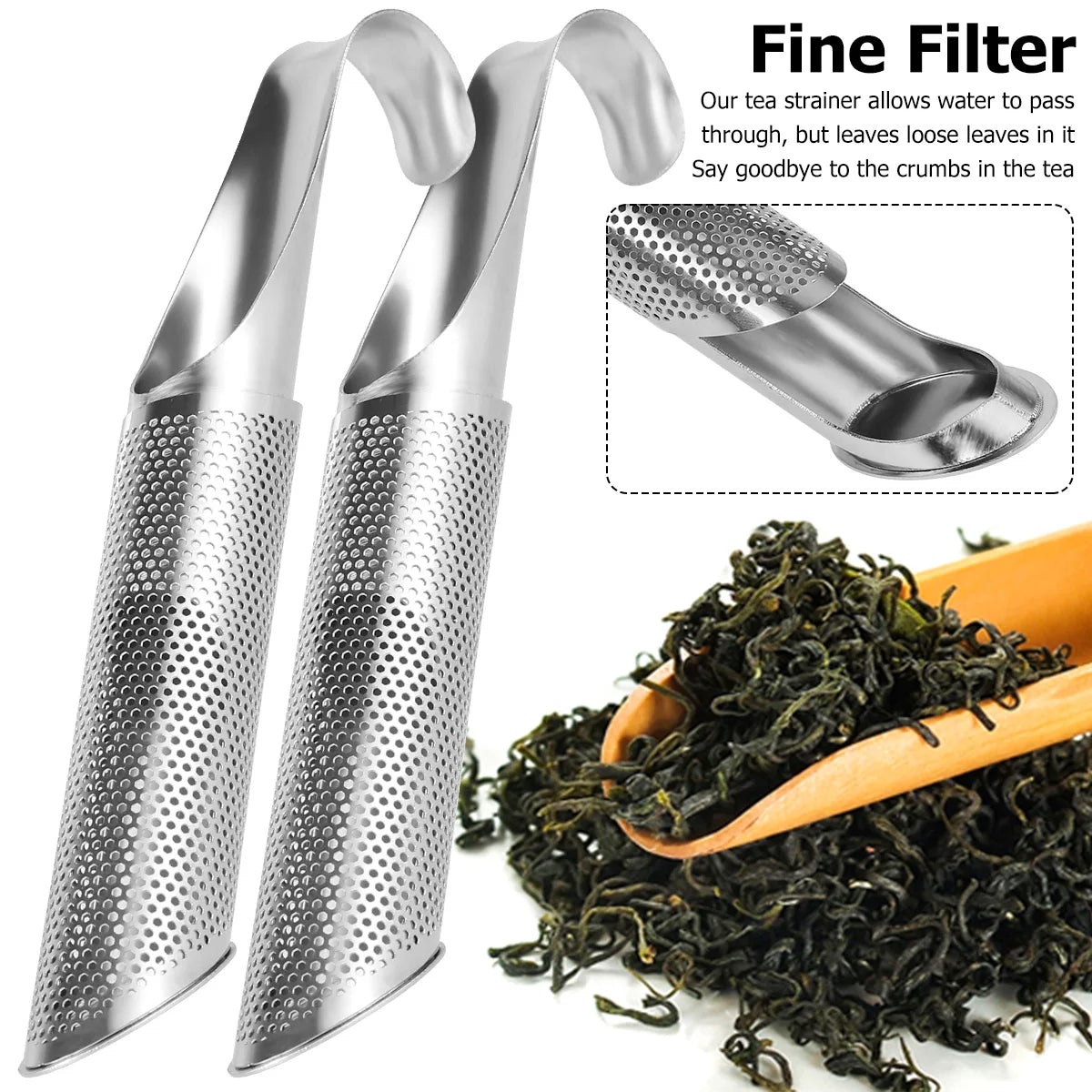 Stainless Steel Tea Strainer - Wholesalus