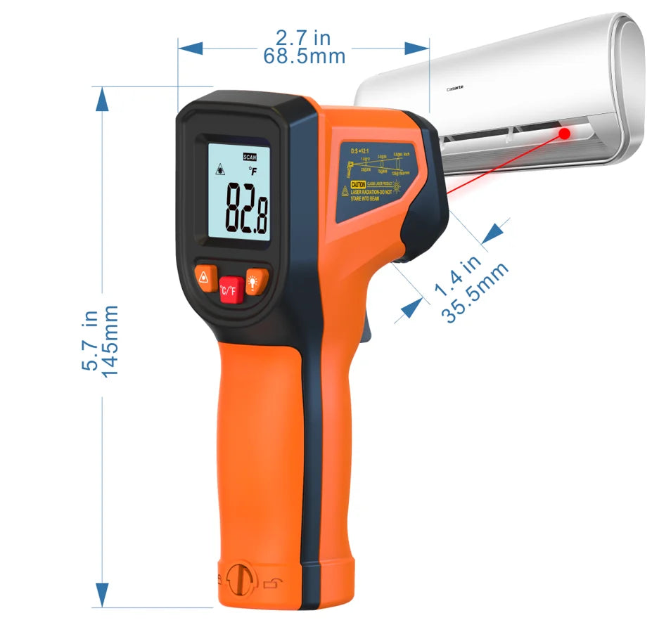 Laser Infrared Thermometer - Wholesalus