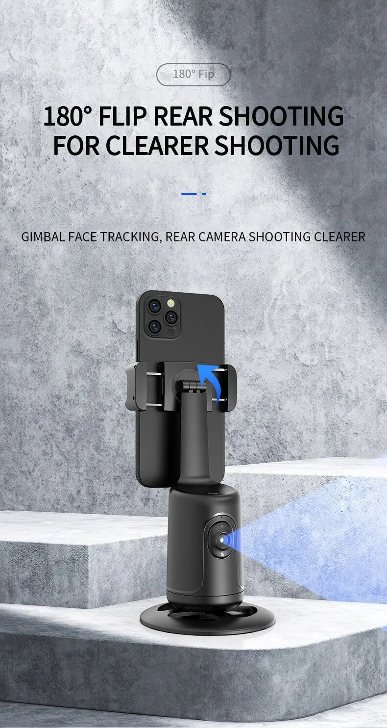 Smart Face Recognition Auto Tracking Phone Holder - Wholesalus