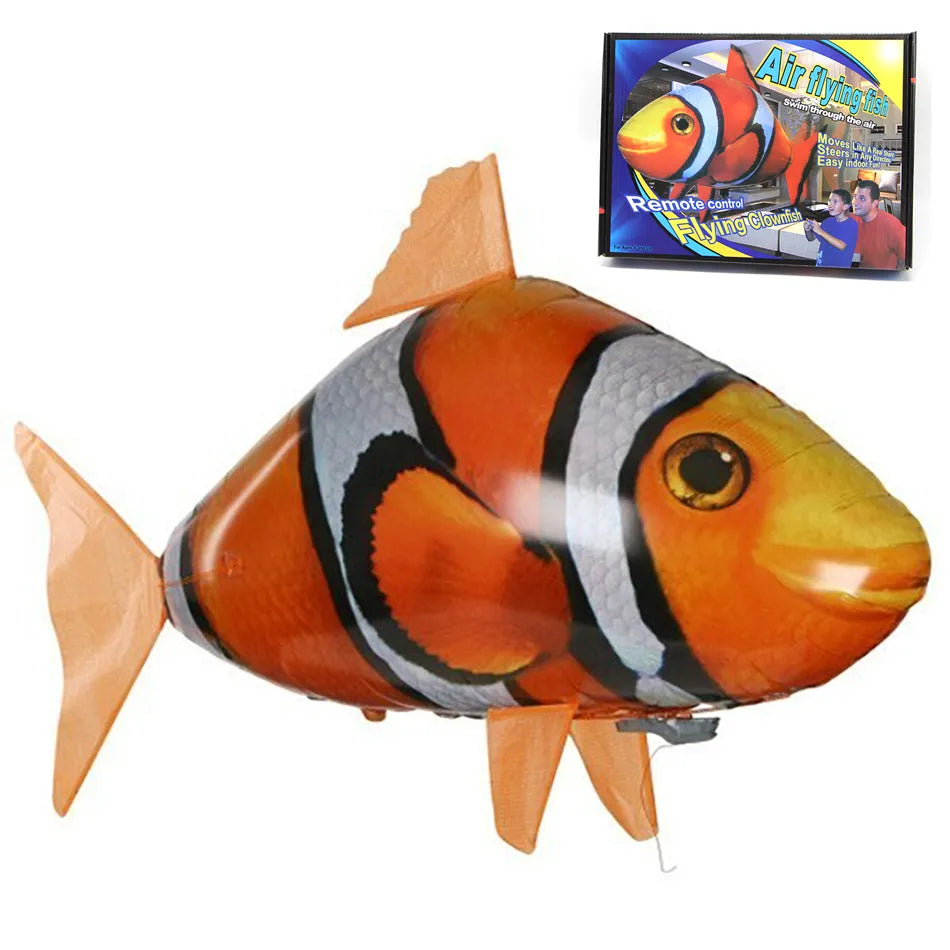 Inflatable Remote Control Shark Fish Toy - Wholesalus