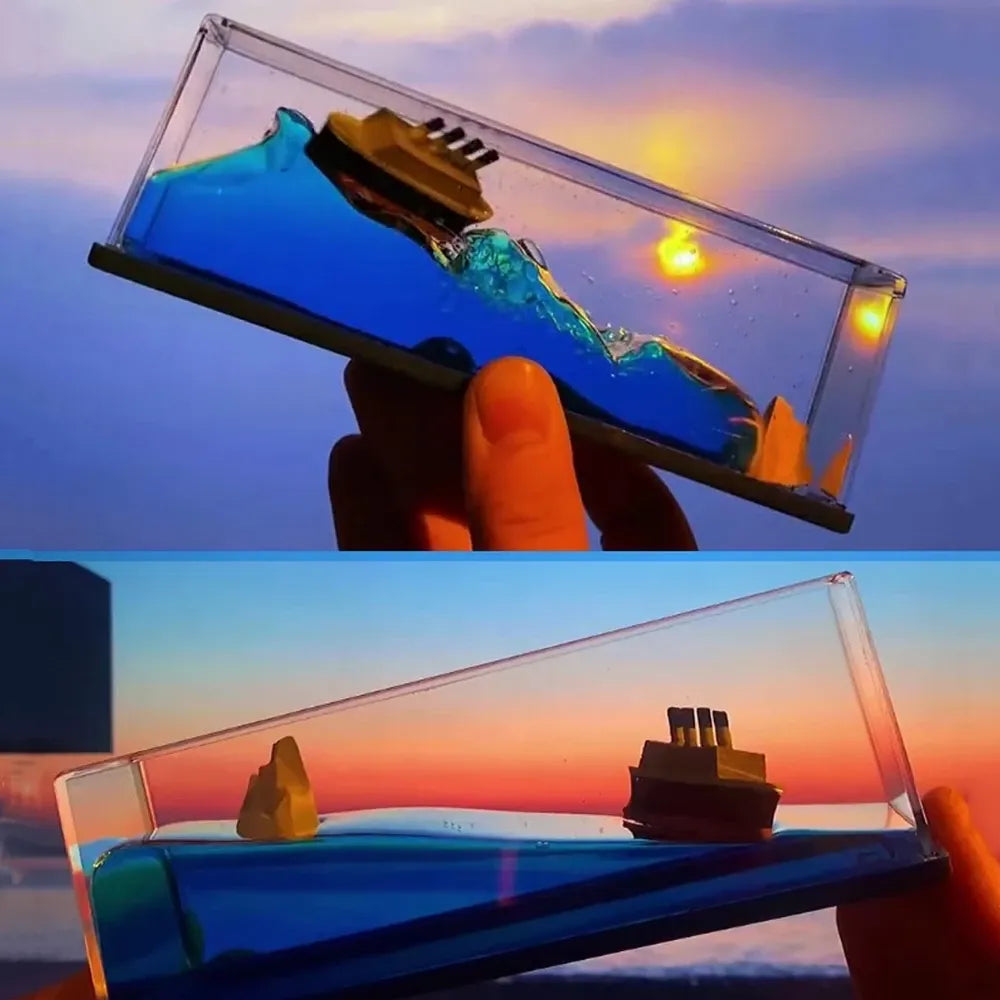 Cruise Ship Fluid Drift Bottle - Wholesalus