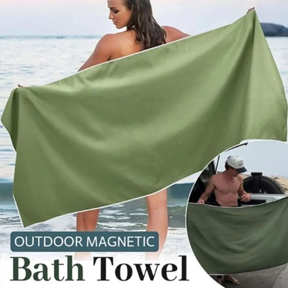Multifunctional Magnetic Bath Towel - VIP SMART WHOLESALE
