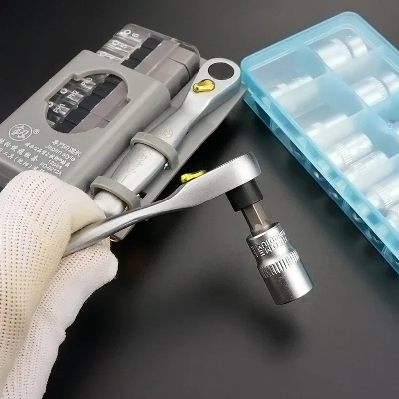 Mini Ratchet Wrench Set - Wholesalus