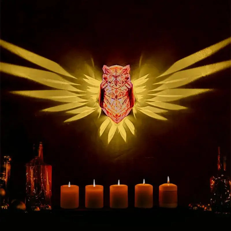 3D Resin LED Wall Light - Wholesalus