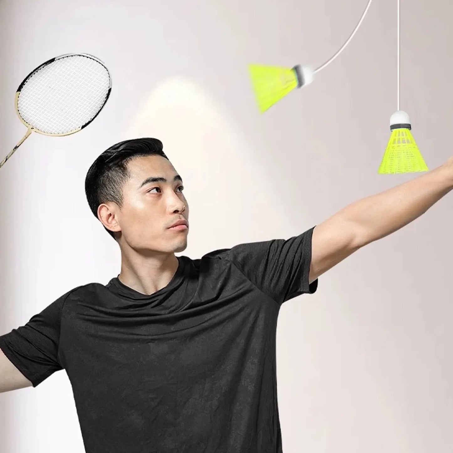 Professional Stretch Self Badminton Trainer - Wholesalus