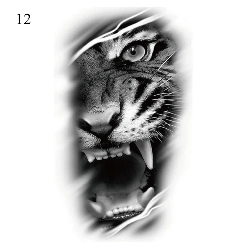 Full Arm Temporary Tattoos - Wholesalus