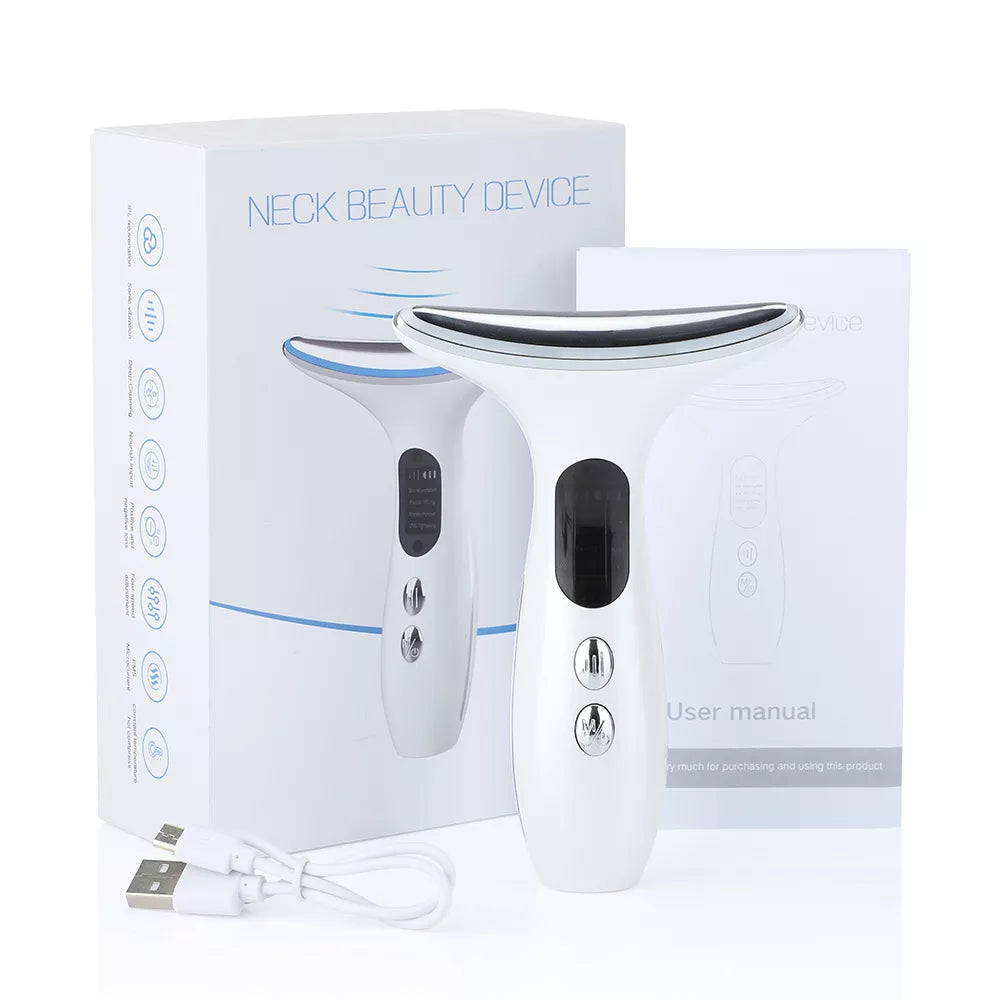 EMS Anti-Wrinkle Face and Neck Massager - Wholesalus