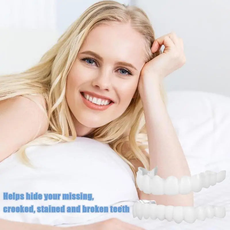 Comfort Fit Temporary Teeth Cover - Wholesalus