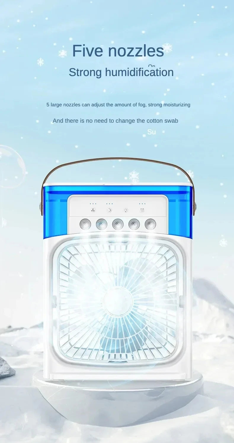 AirMist Pro Desktop Humidifier Fan - Wholesalus