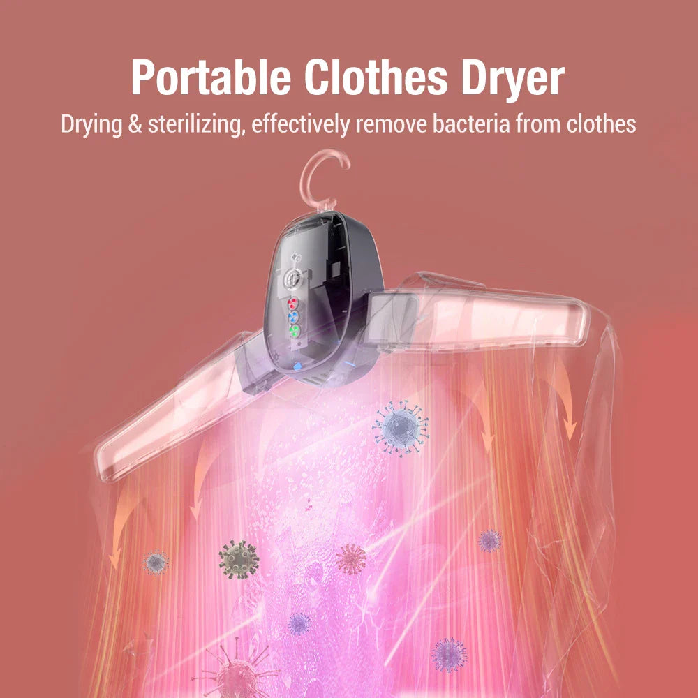 Electric Clothes and Shoe Drying Hanger - Wholesalus