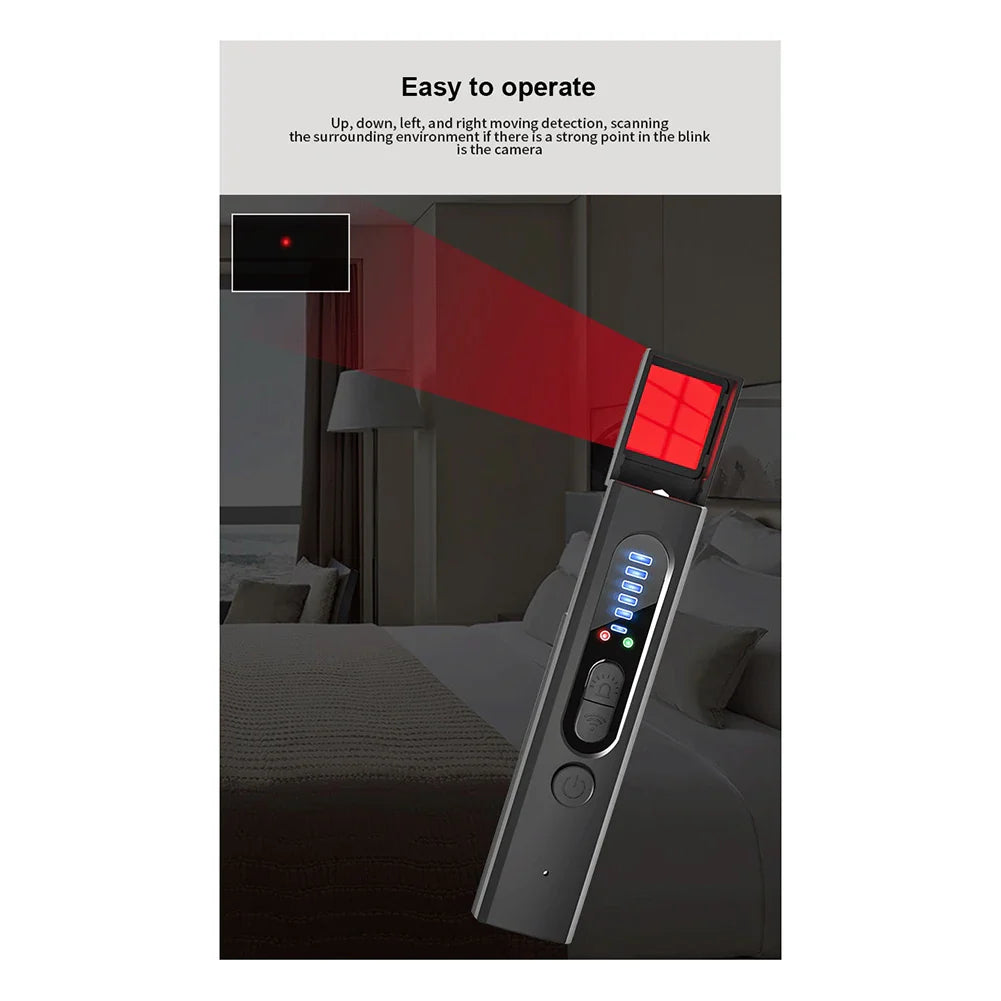 Anti Spy Hidden Camera Detector - Wholesalus
