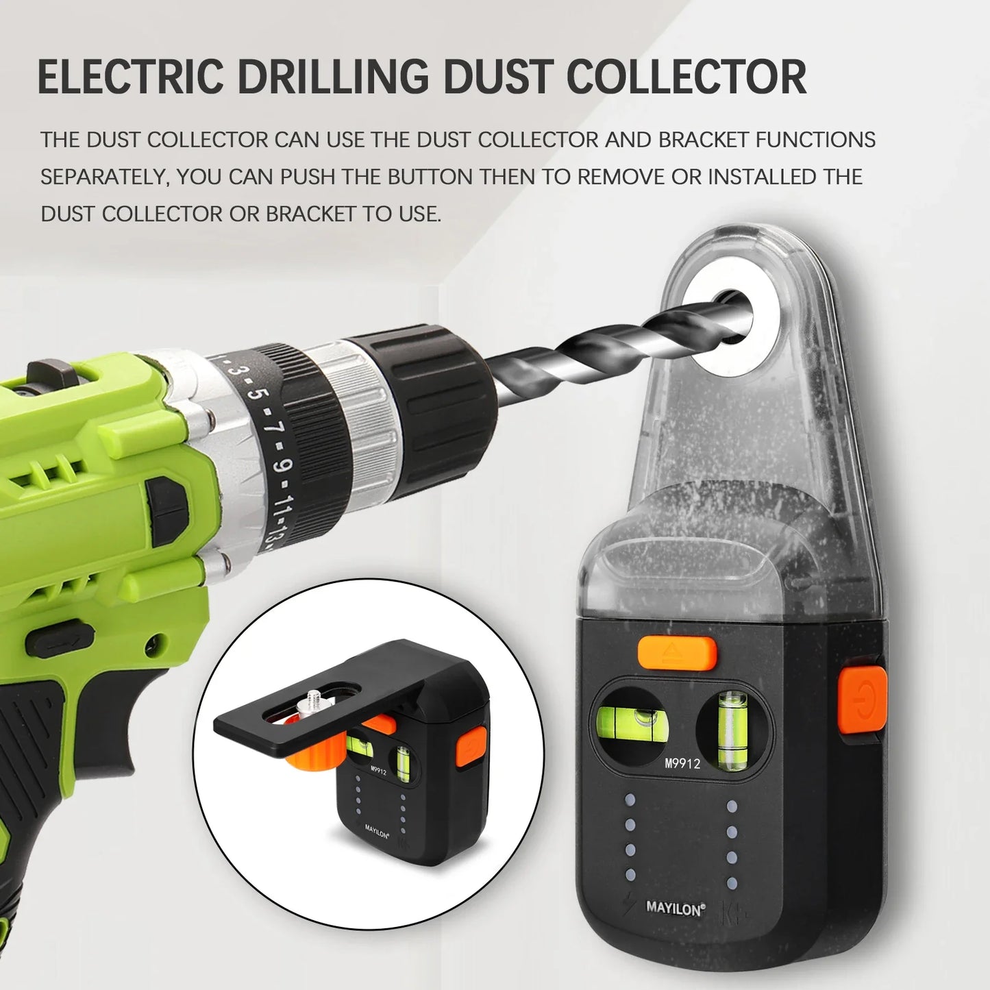 PowerGrip Laser Lever & Dust Collector - Wholesalus