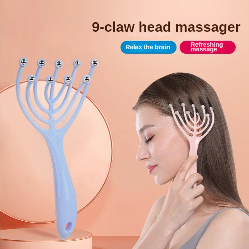 Hand Held Scalp Massage Roller - Wholesalus