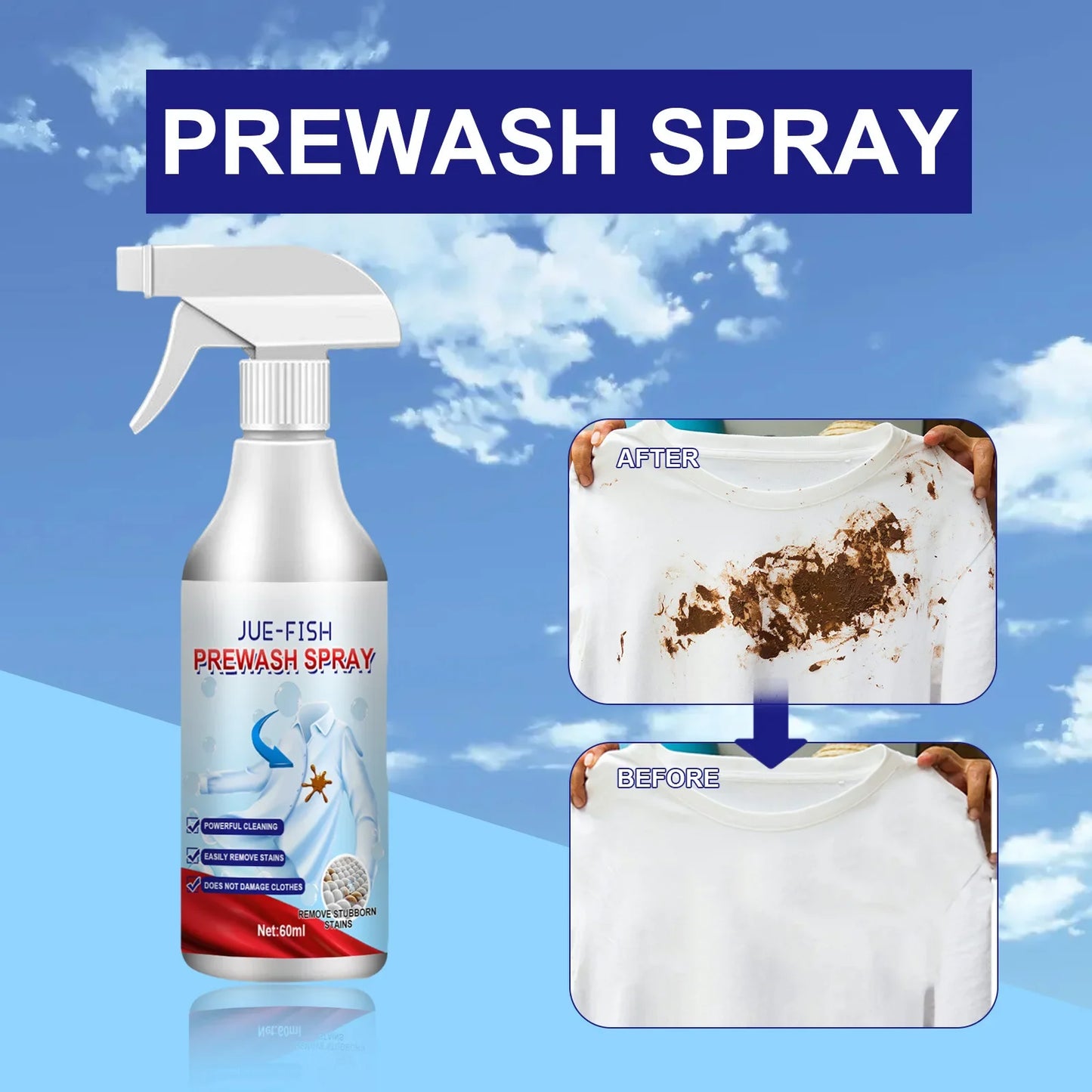 Fabric Stain Remover Spray - Wholesalus