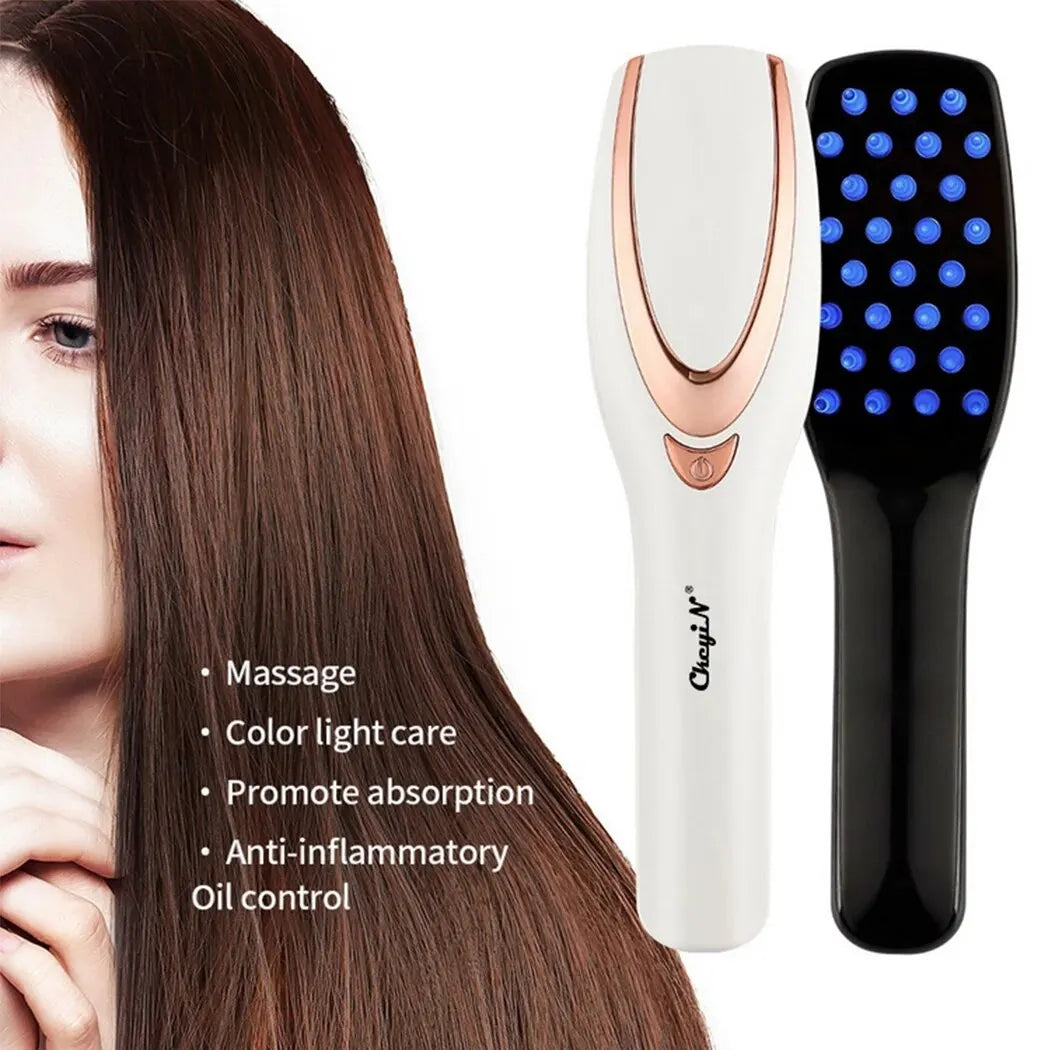 3 in 1 Phototherapy LED Massage Comb - Wholesalus