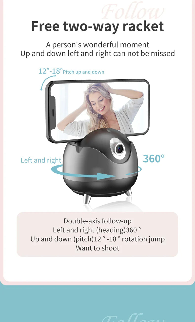 Smart Auto Face Tracking Phone Holder - Wholesalus