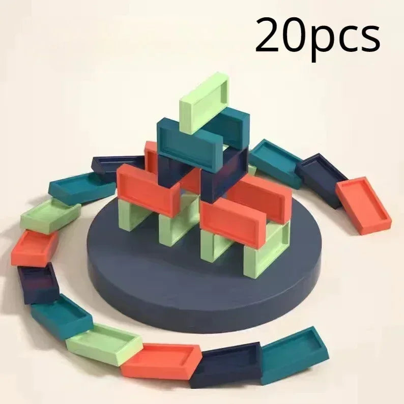 Kids Automatic Laying Domino Train - Wholesalus