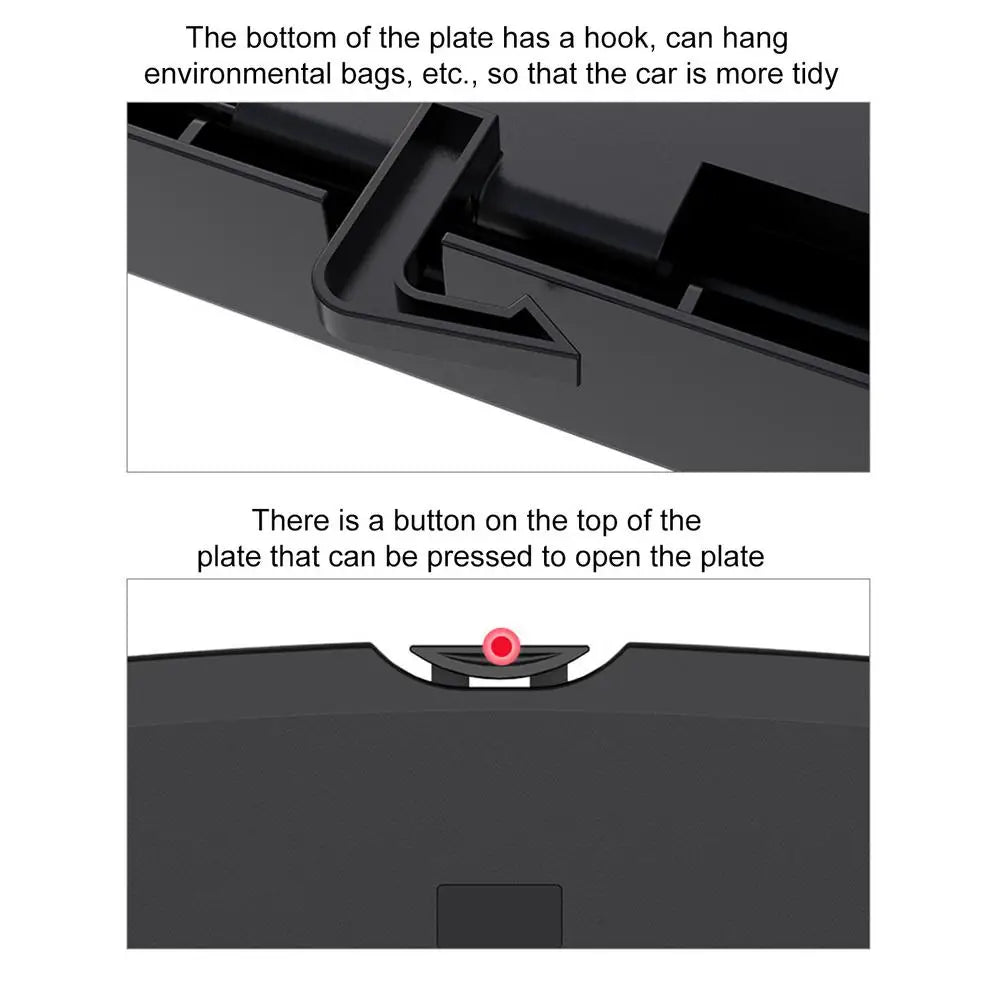 Multipurpose Foldable Car Headrest Tray - Wholesalus