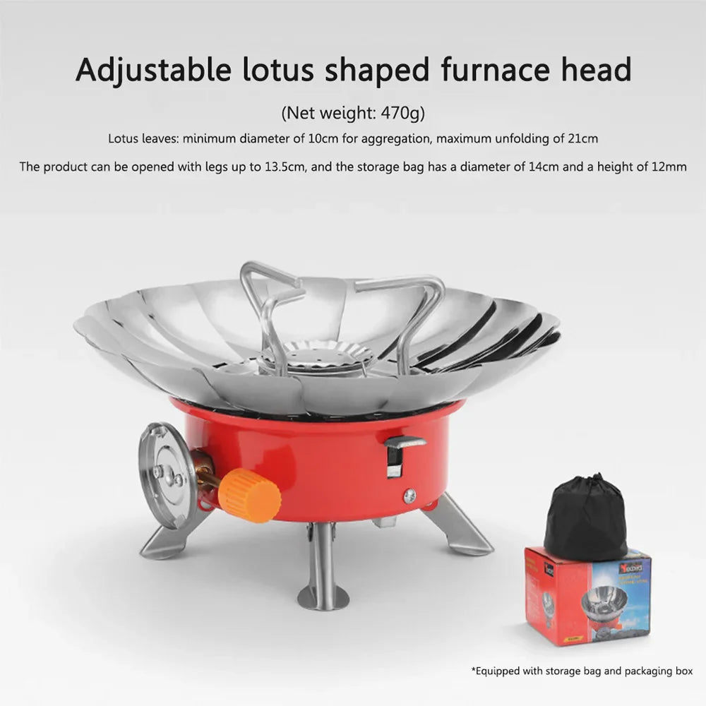 Portable Windproof Camping Stove - Wholesalus