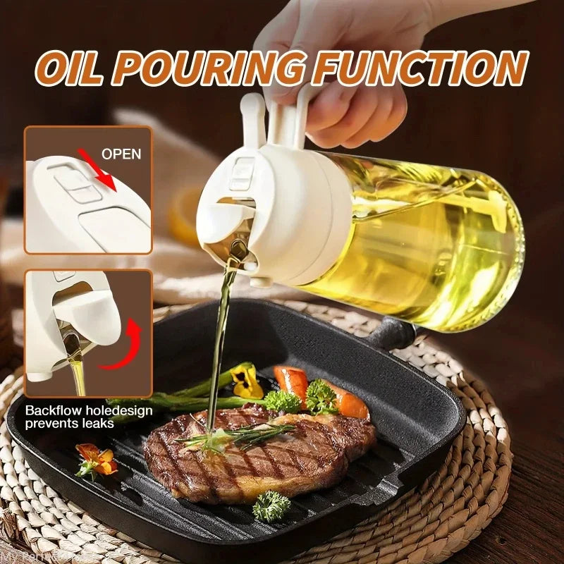2 in 1 Oil Sprayer Bottle - Wholesalus