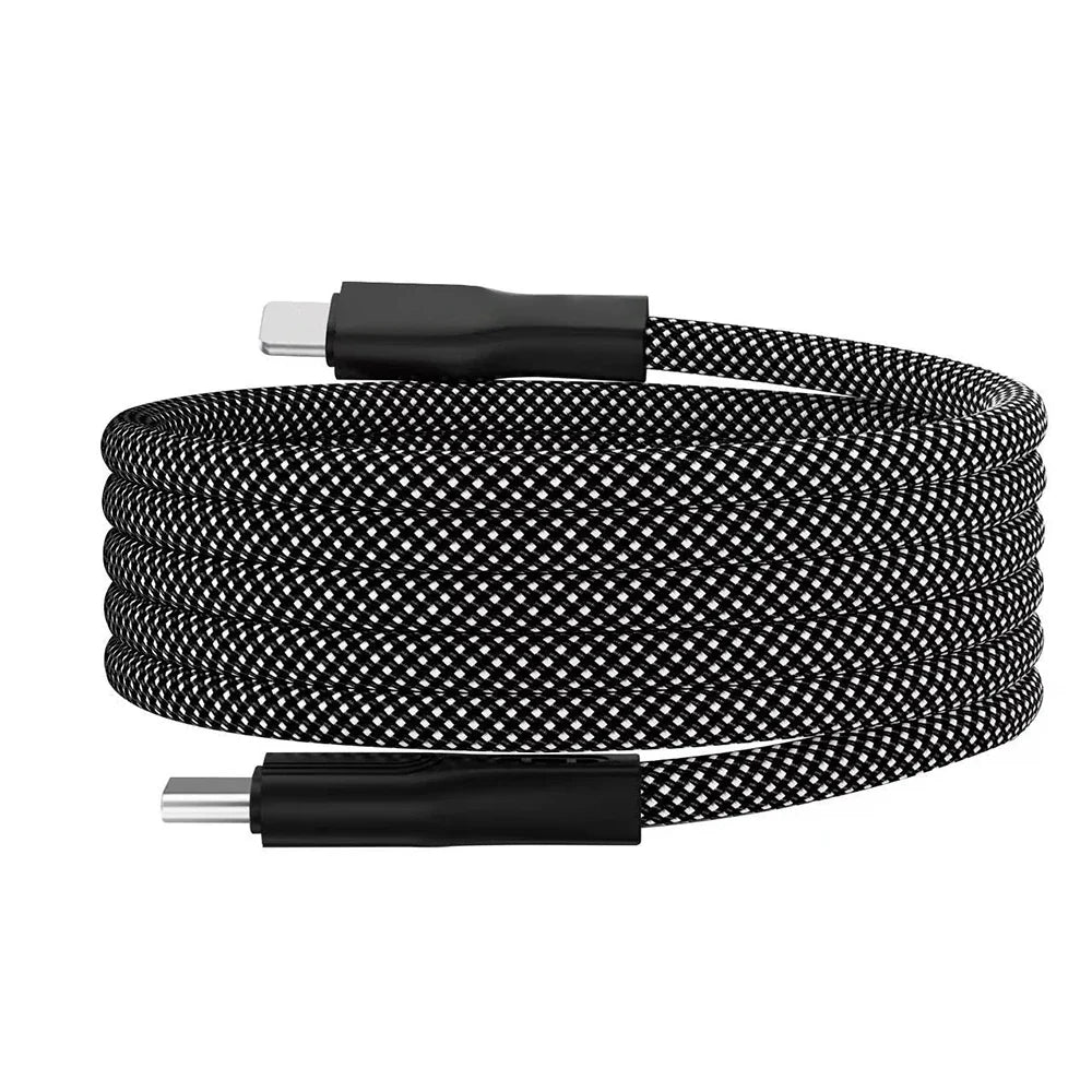 Magnetic Retractable Fast Charging Data Cable - Wholesalus