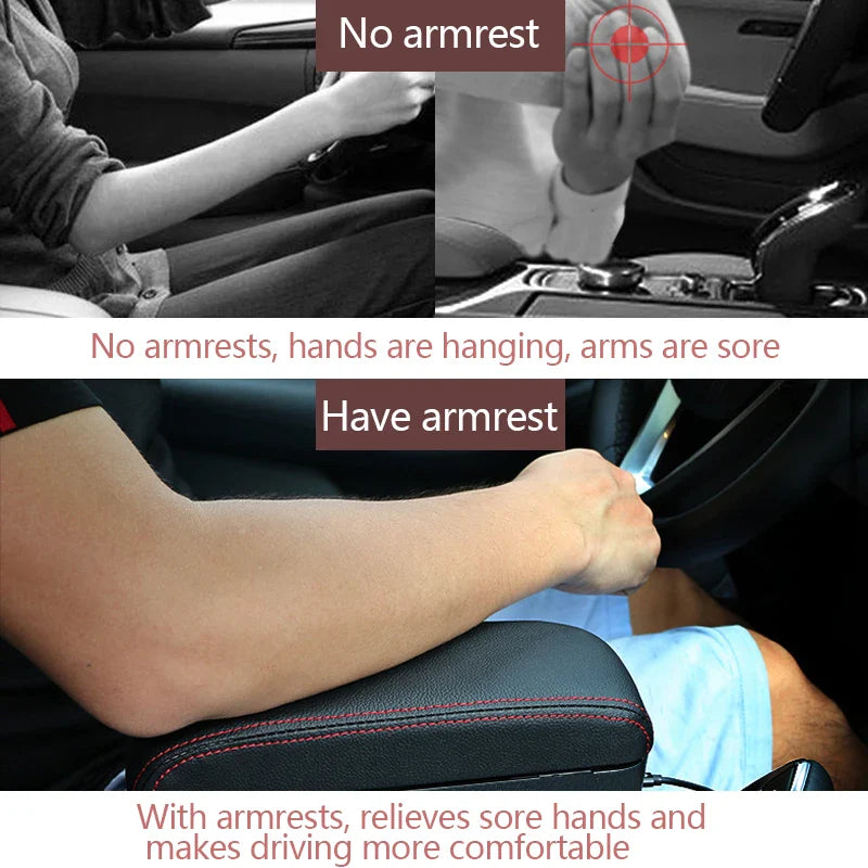 Universal Car Armrest Cushion Organizer - Wholesalus
