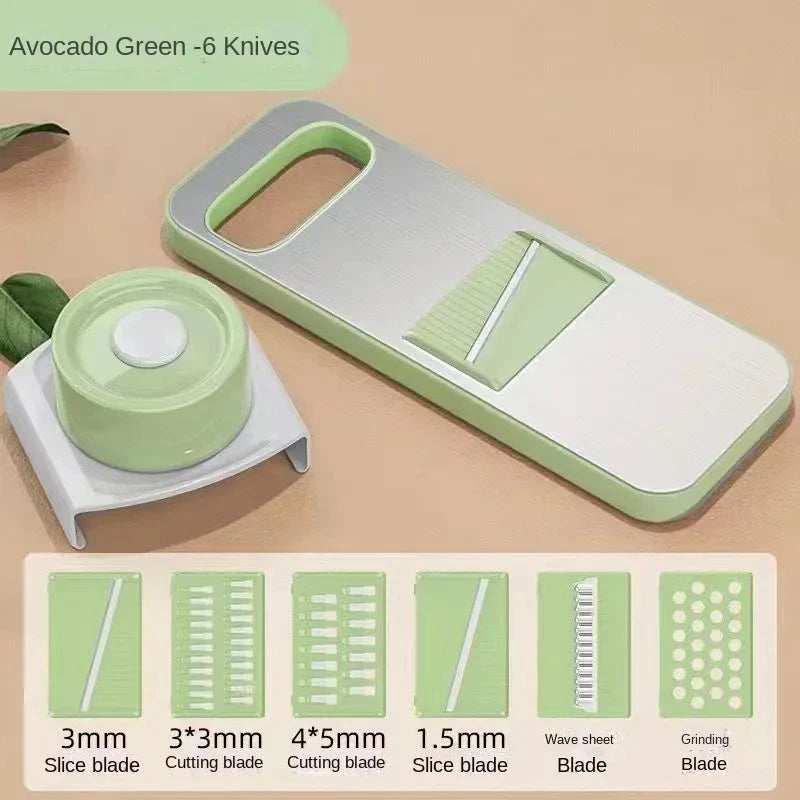 Multifunctional Stainless Steel Vegetable Cutter - Wholesalus