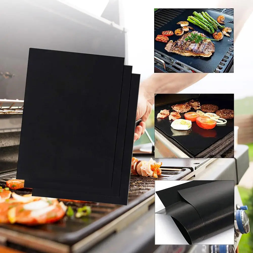 Reusable Non-Stick BBQ Grill Mat - Wholesalus