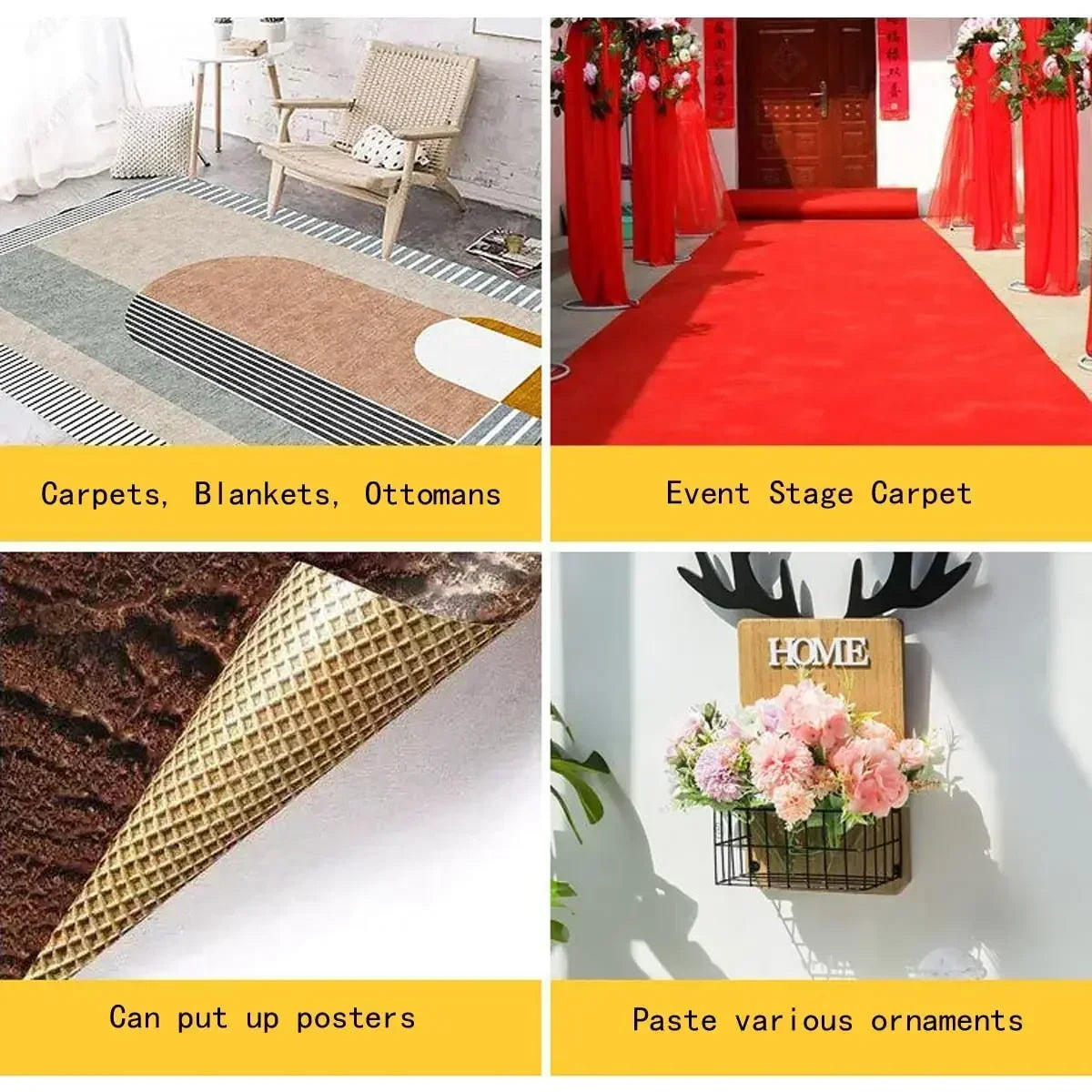 High-Viscosity Double-Sided Cloth Tape - Wholesalus