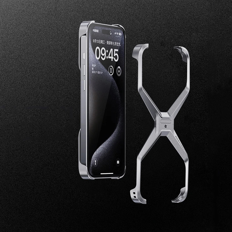 Detachable Metal Cool Alloy IPhone Case - Wholesalus