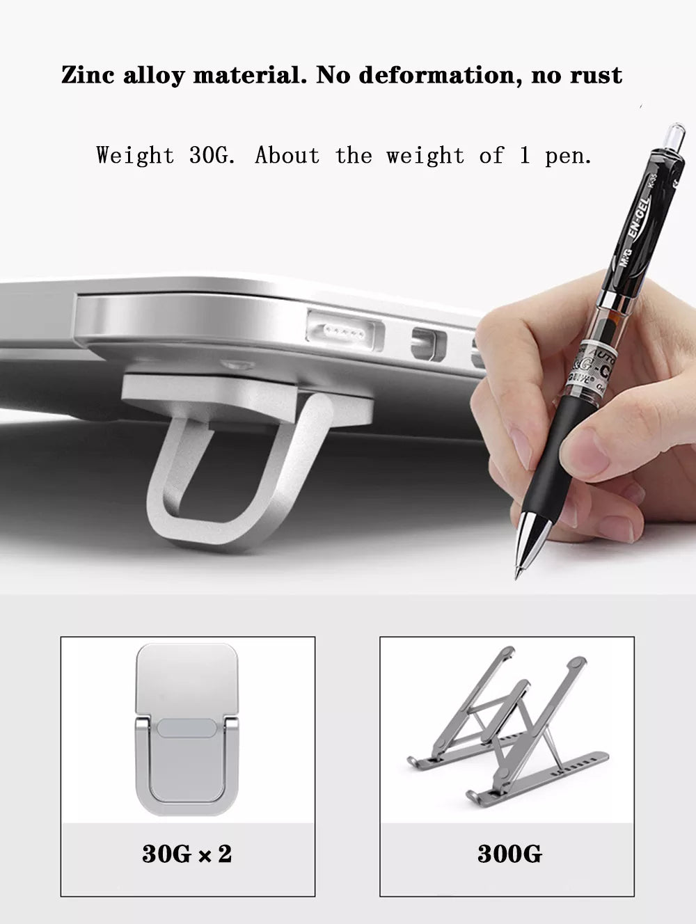 Zinc Alloy Laptop Elevation Stand - Wholesalus