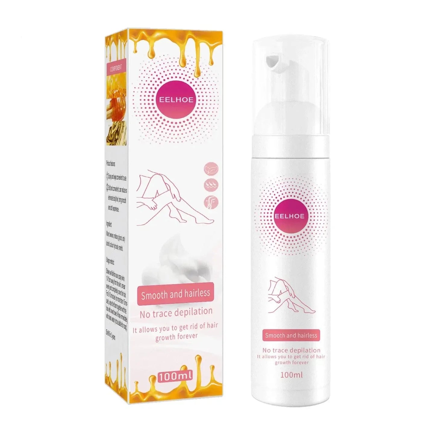 Foam Hair Removal Spray - Wholesalus