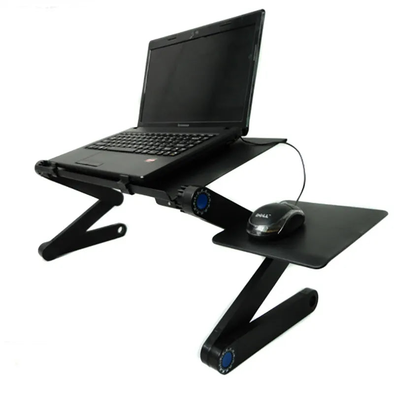 Adjustable Laptop Stand with Mouse Pad - Wholesalus