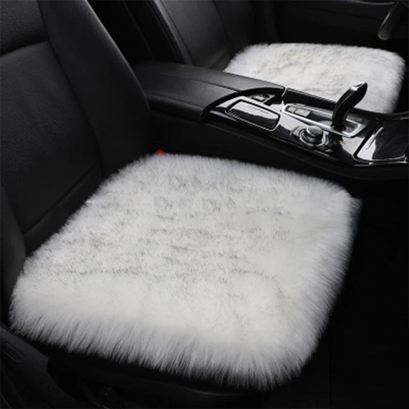 Soft Plush Car Seat Cushion Cover - Wholesalus