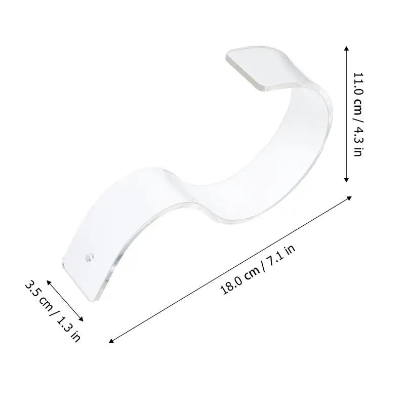 Acrylic Belt Display Rack - Wholesalus