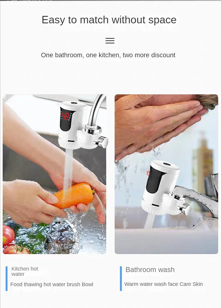 Instant Electric Water Heater Faucet - Wholesalus