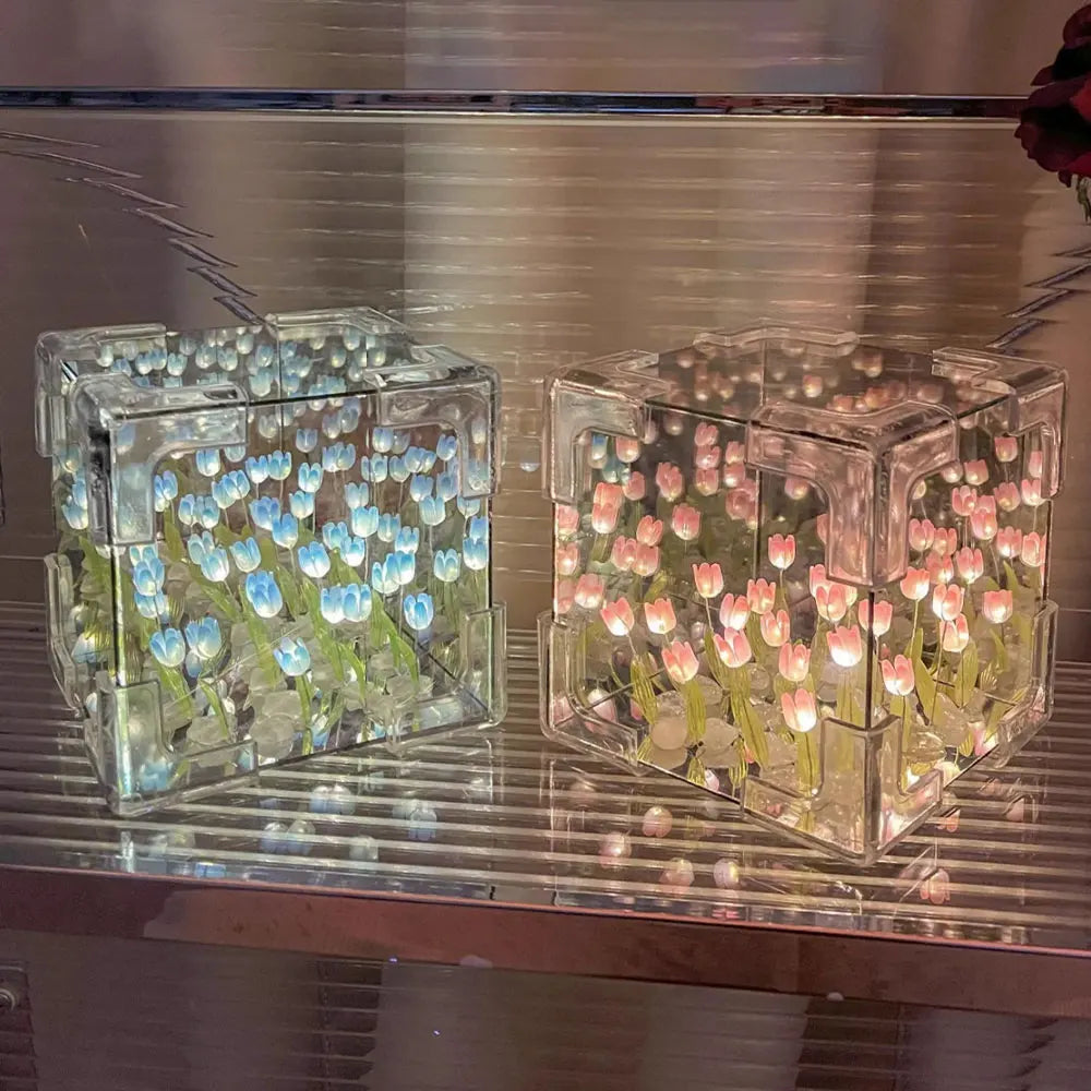 DIY Tulip Night Lamp - Wholesalus