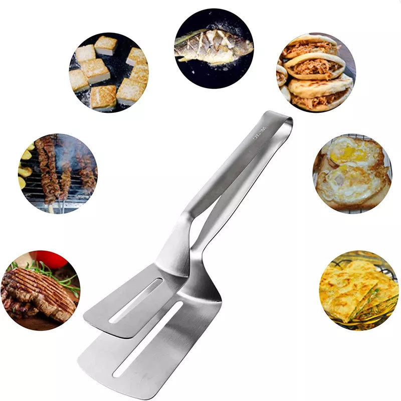 Multifunctional Stainless Steel Frying Shovel Clip - Wholesalus